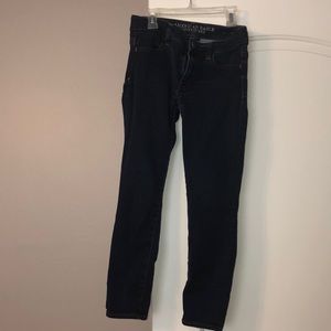 American Eagle artist crop jeggins